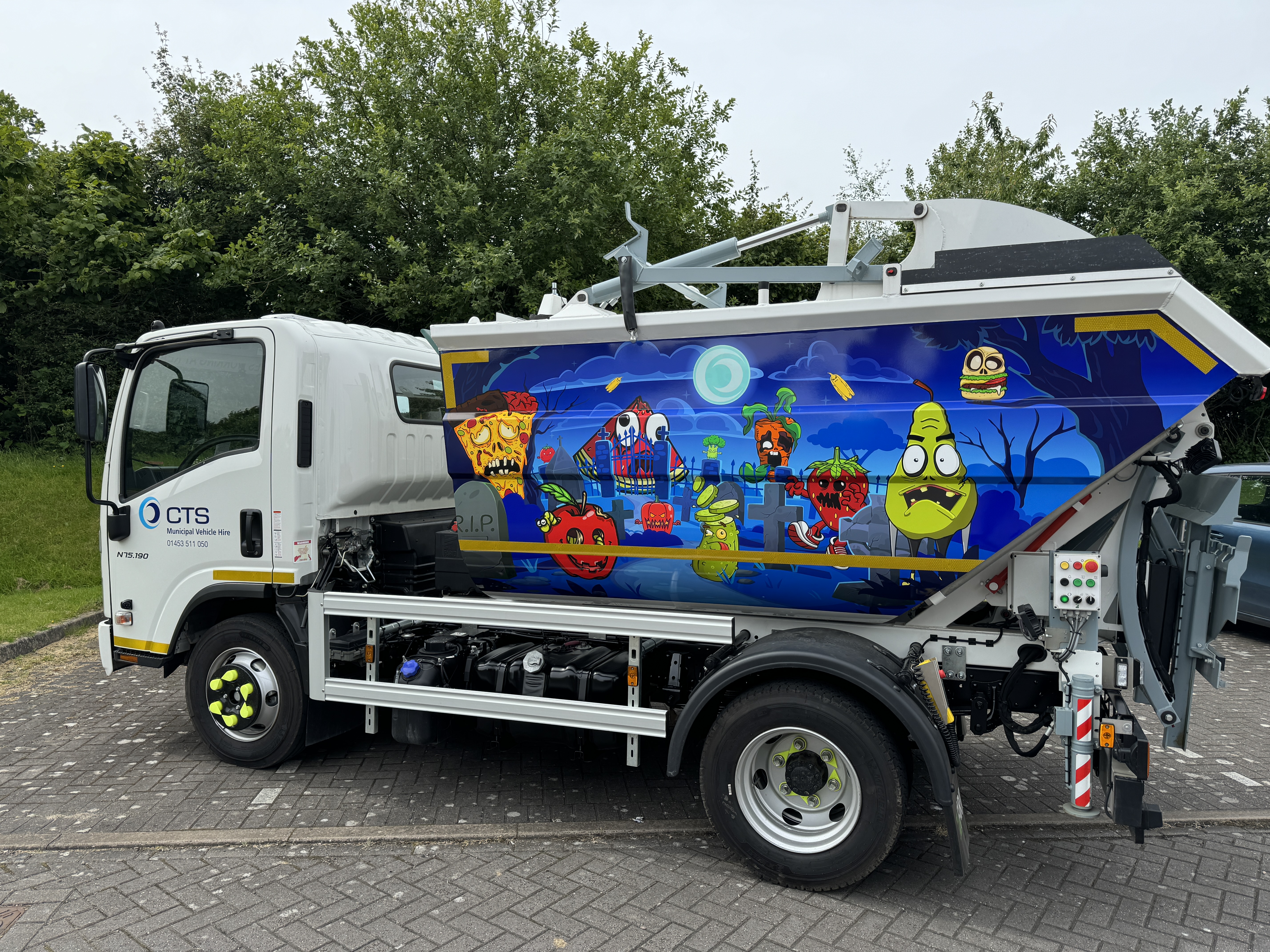 CTS Hire among headline acts at TPPL's food waste vehicle event